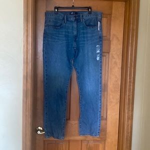Gap slim jeans size 36x32 (tag says 36x34, but they were mismarked) new with tag